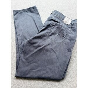 BRAX Pants Cadiz Mens 40 (38) x34 (30.5) Feel Good Straight Leg Lightweight Navy